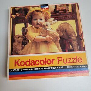 Vintage 1994 Rose Art Kodacolor New Sealed Premium 1000 Piece "Toy Shelf" Puzzle